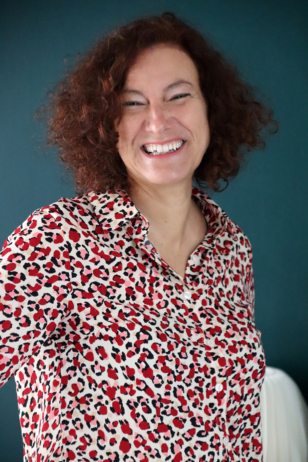 Relooking visage de Delphine à Lucon - 48 ans