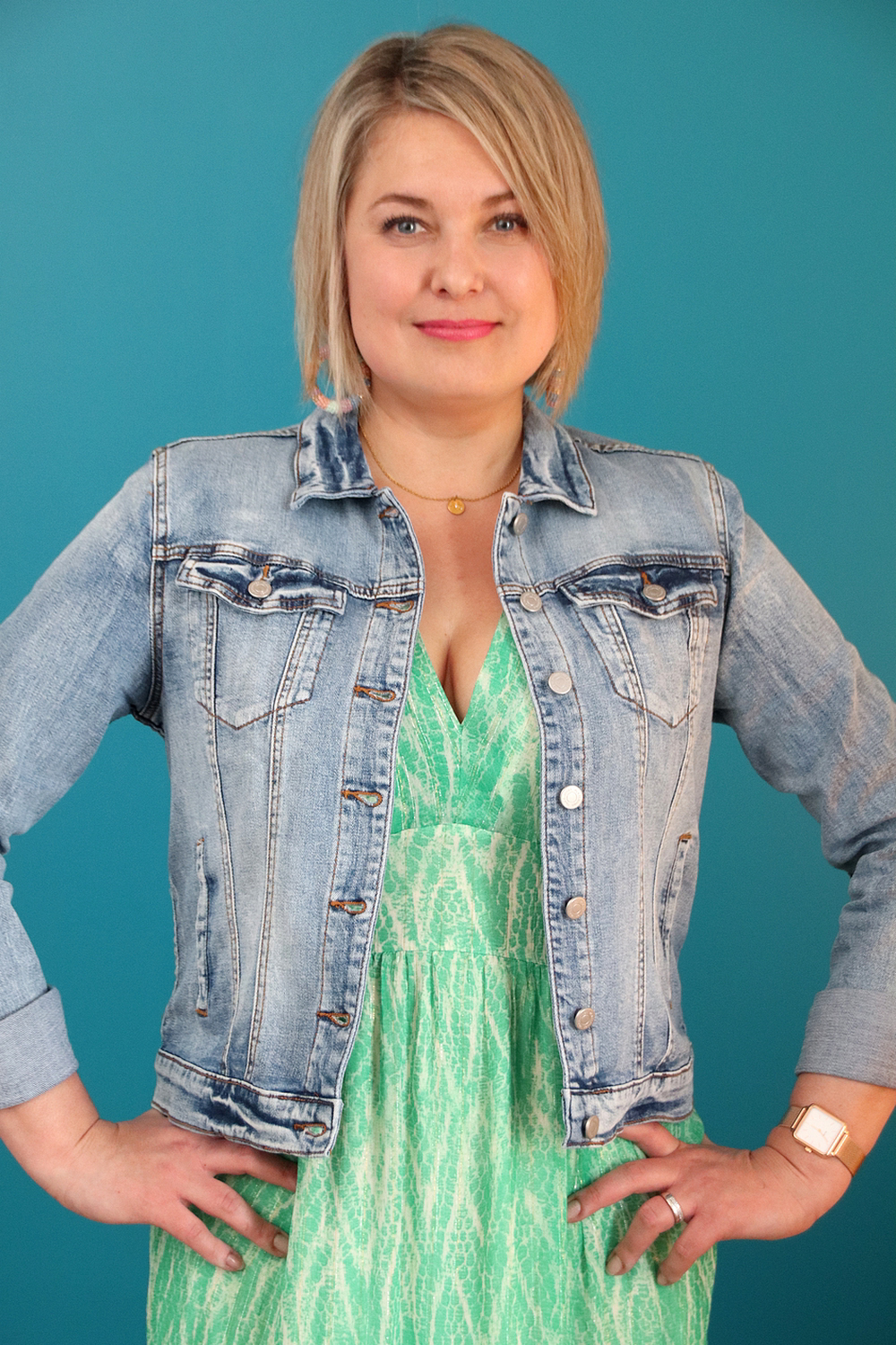 Relooking complet de Agata à Pologne - 40 ans