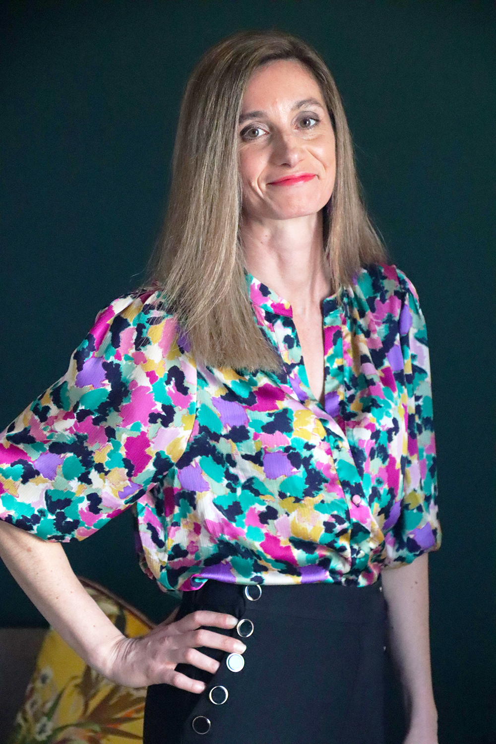 Relooking complet de Nathalie à Saint Maxent de Lecile - 41 ans