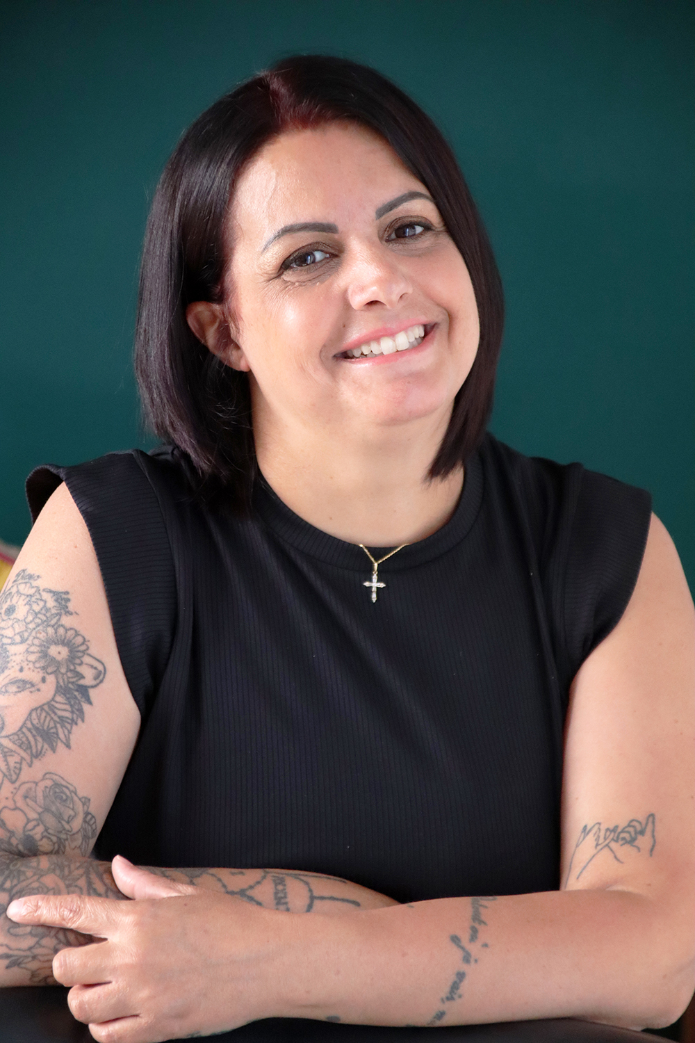 Relooking visage de Coralie à La Pallice - 39 ans