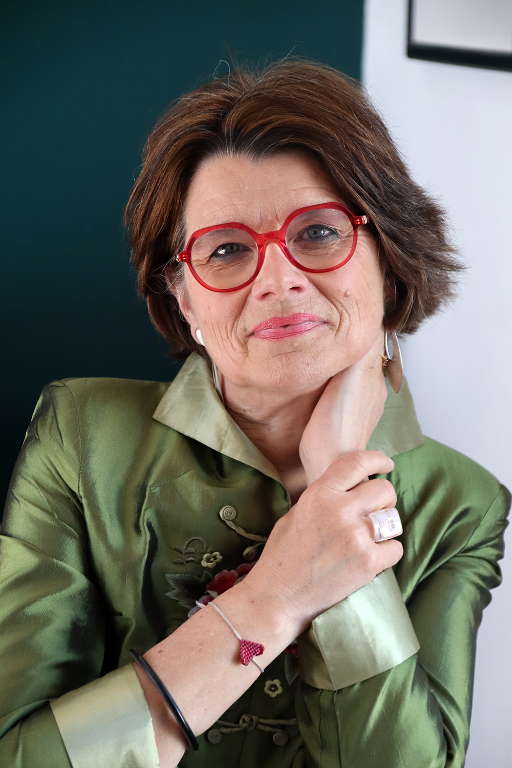 Relooking visage de Francoise à La Rochelle - 65 ans