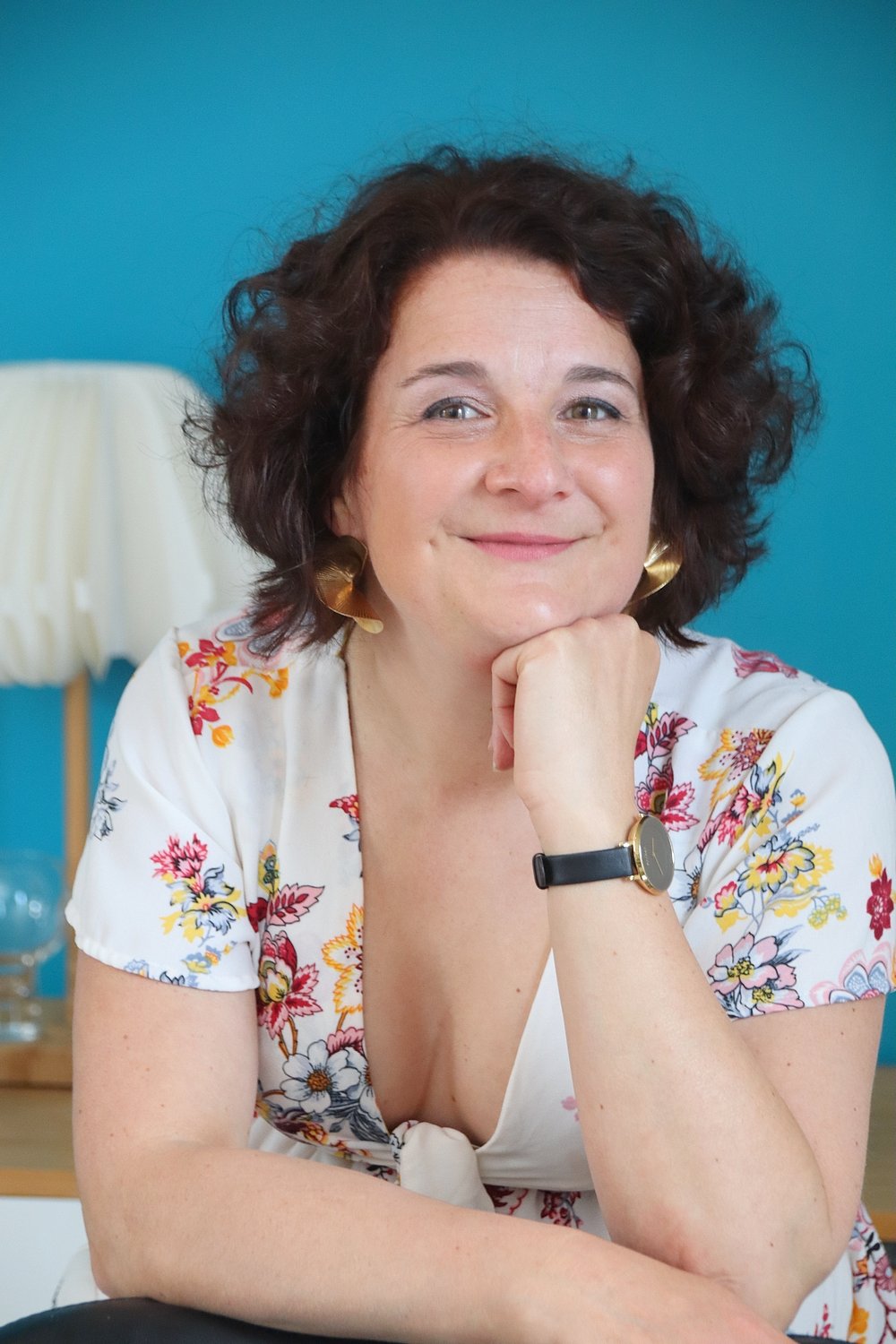 Relooking visage de Stephanie à Saintes - 40 ans