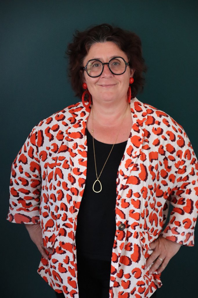 Relooking visage de Virginie à Lorient - 53 ans