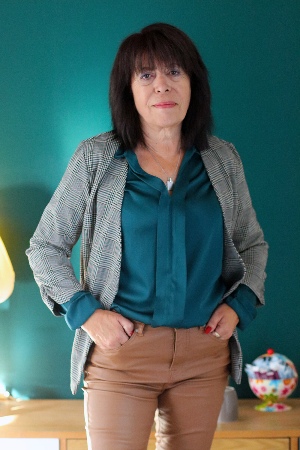 Relooking complet de Christine à Aigrefeuille Daunis - 63 ans