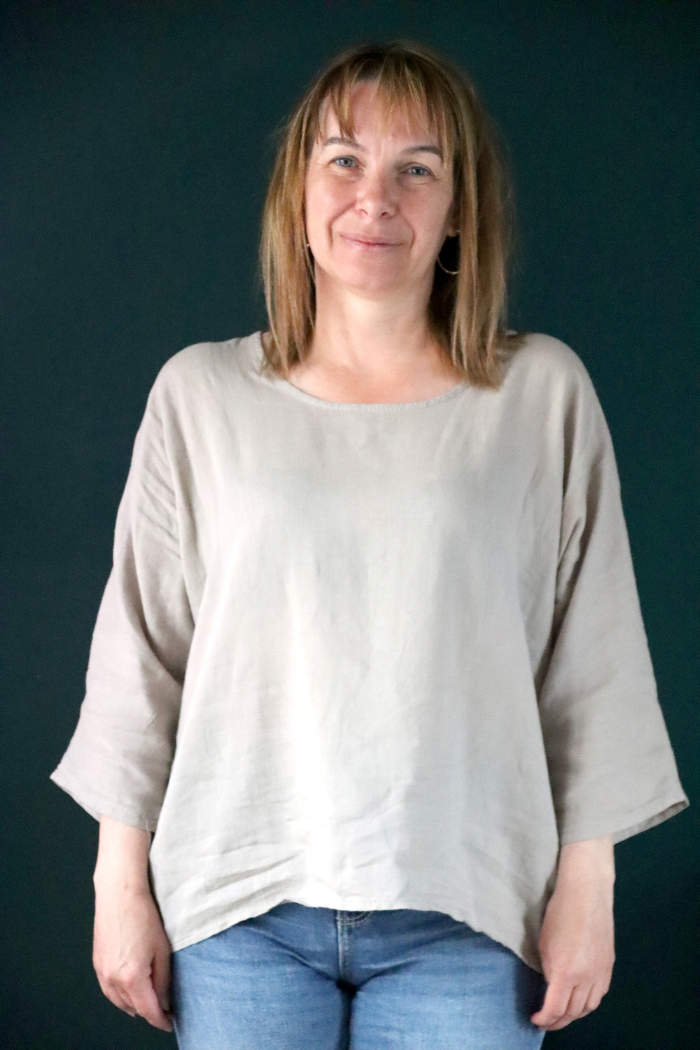 Relooking complet de Christelle en Paris - 50 ans