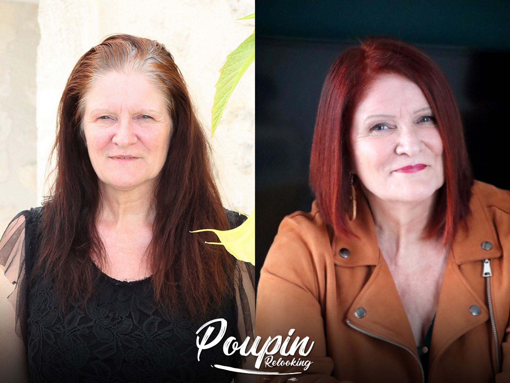 Relooking visage de Catherine à Melles - 61 ans