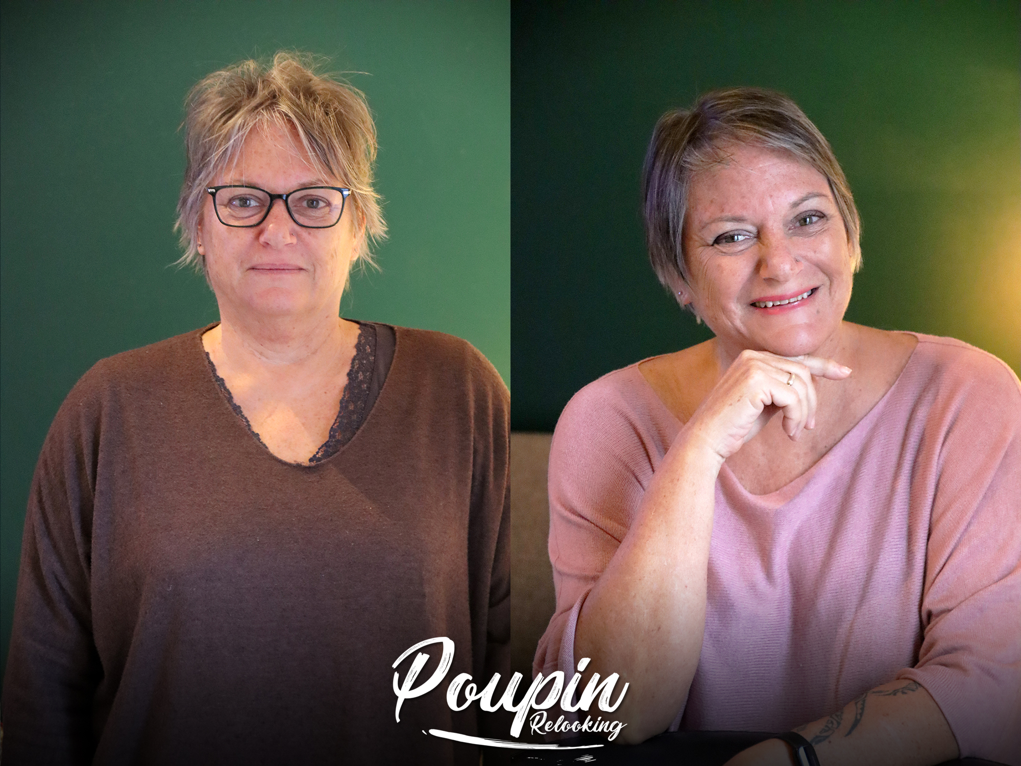 Relooking complet de Catherine à Ferrieres - 60 ans