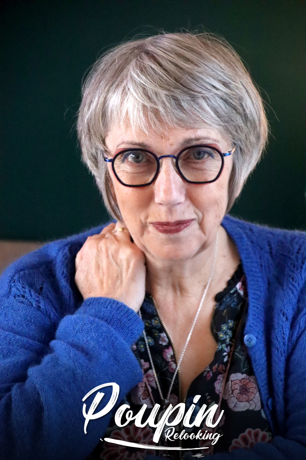 Relooking visage de Chantal en Haute Marne - 65 ans