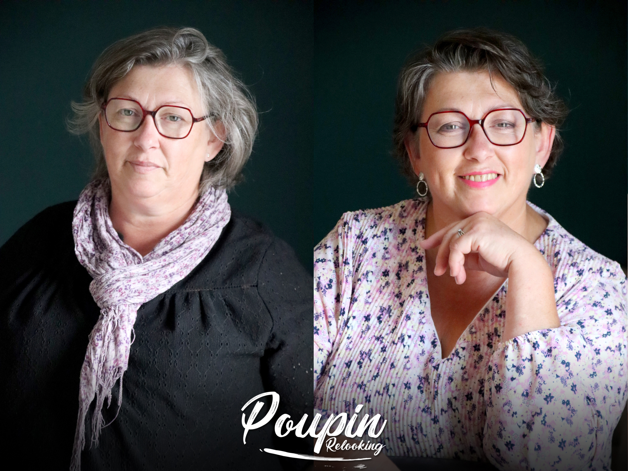 Relooking complet de Dominique à Pons - 55 ans