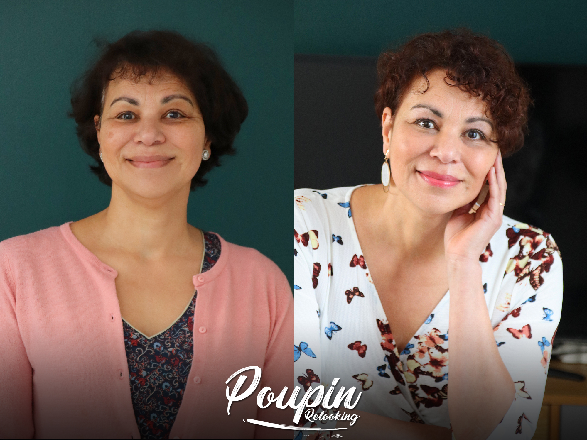 Relooking visage de Helene à Bourgogne - 58 ans