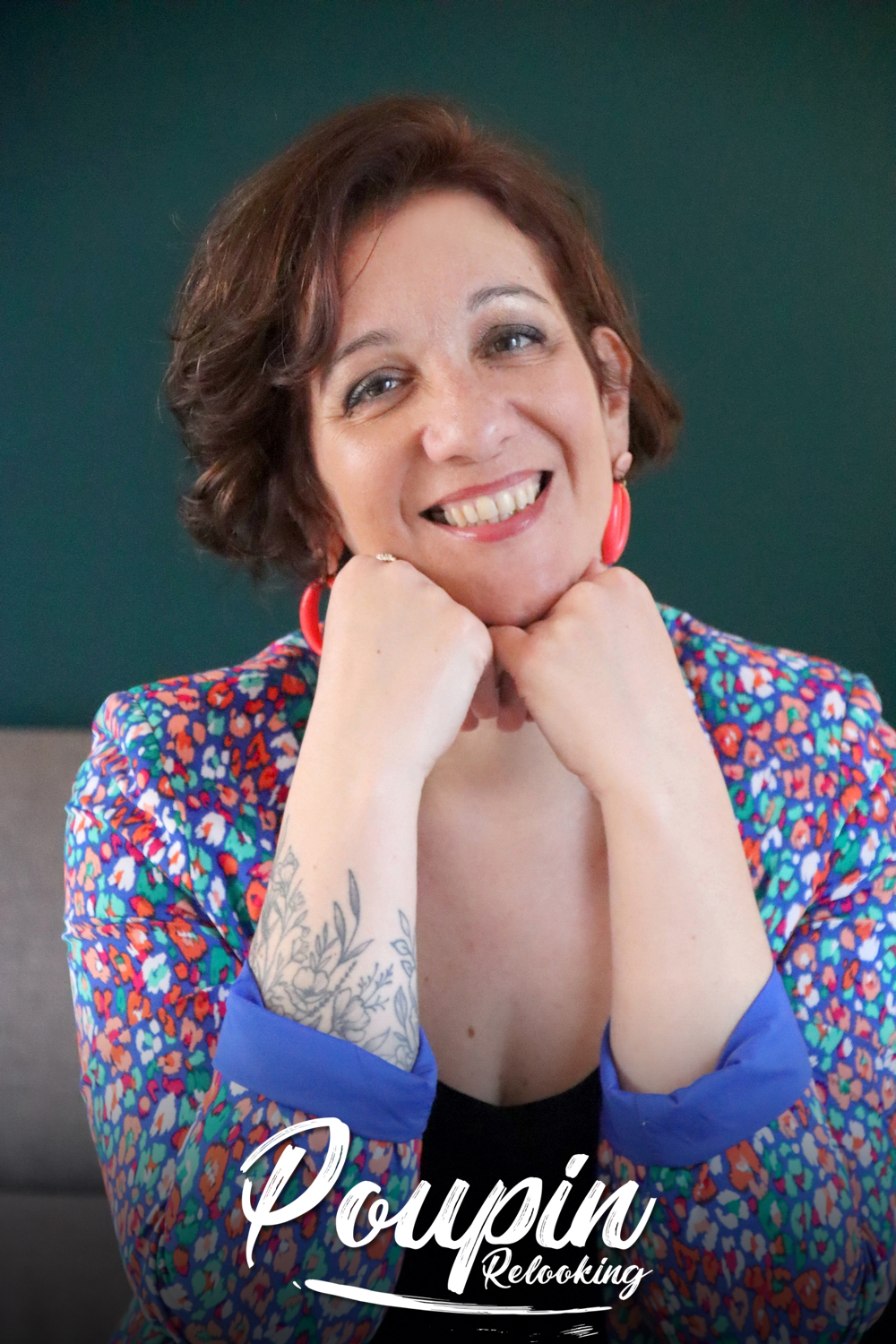 Relooking visage de Helene à Villedoux - 38 ans