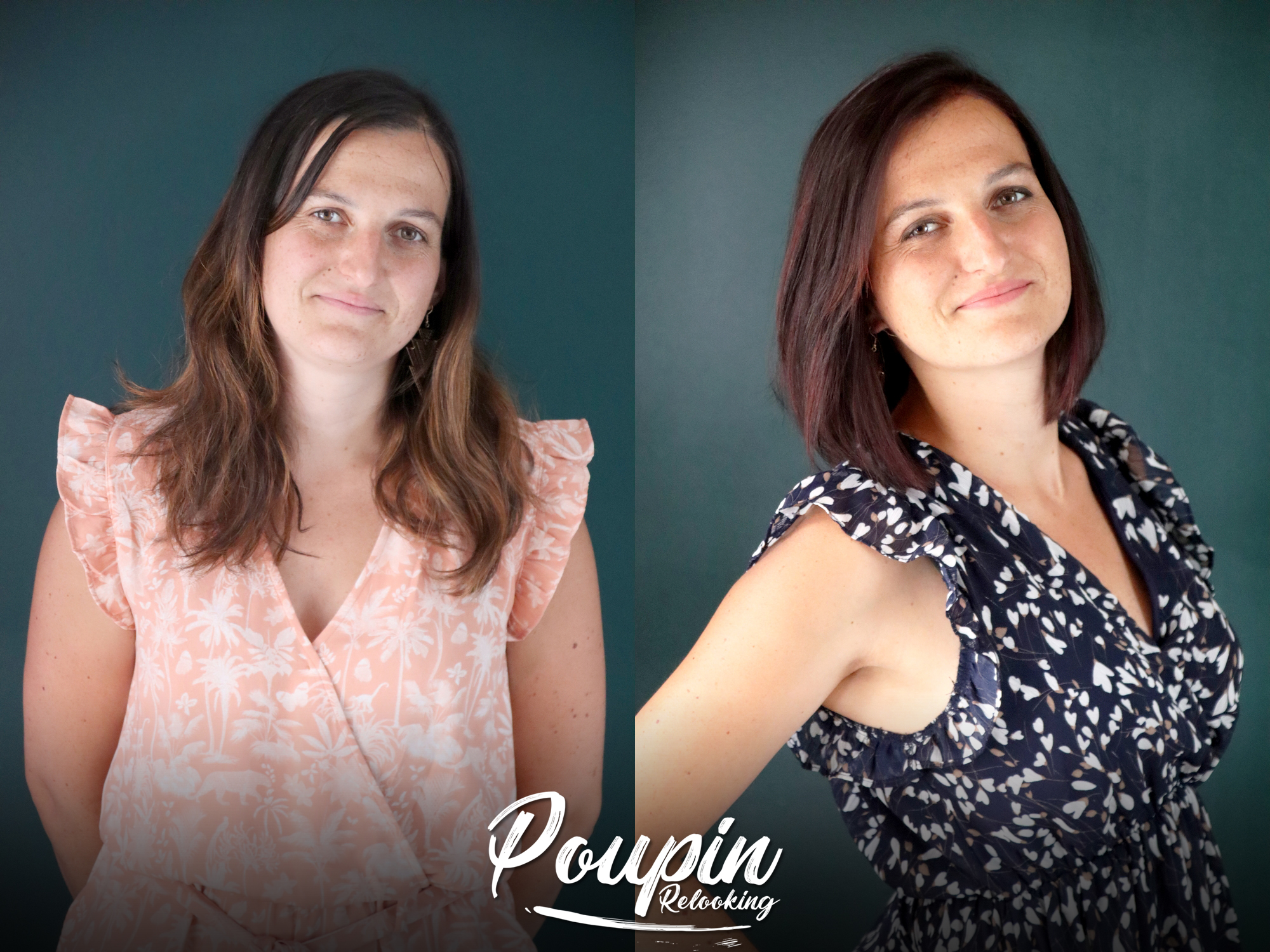 Relooking visage de Julie en Vendee - 28 ans