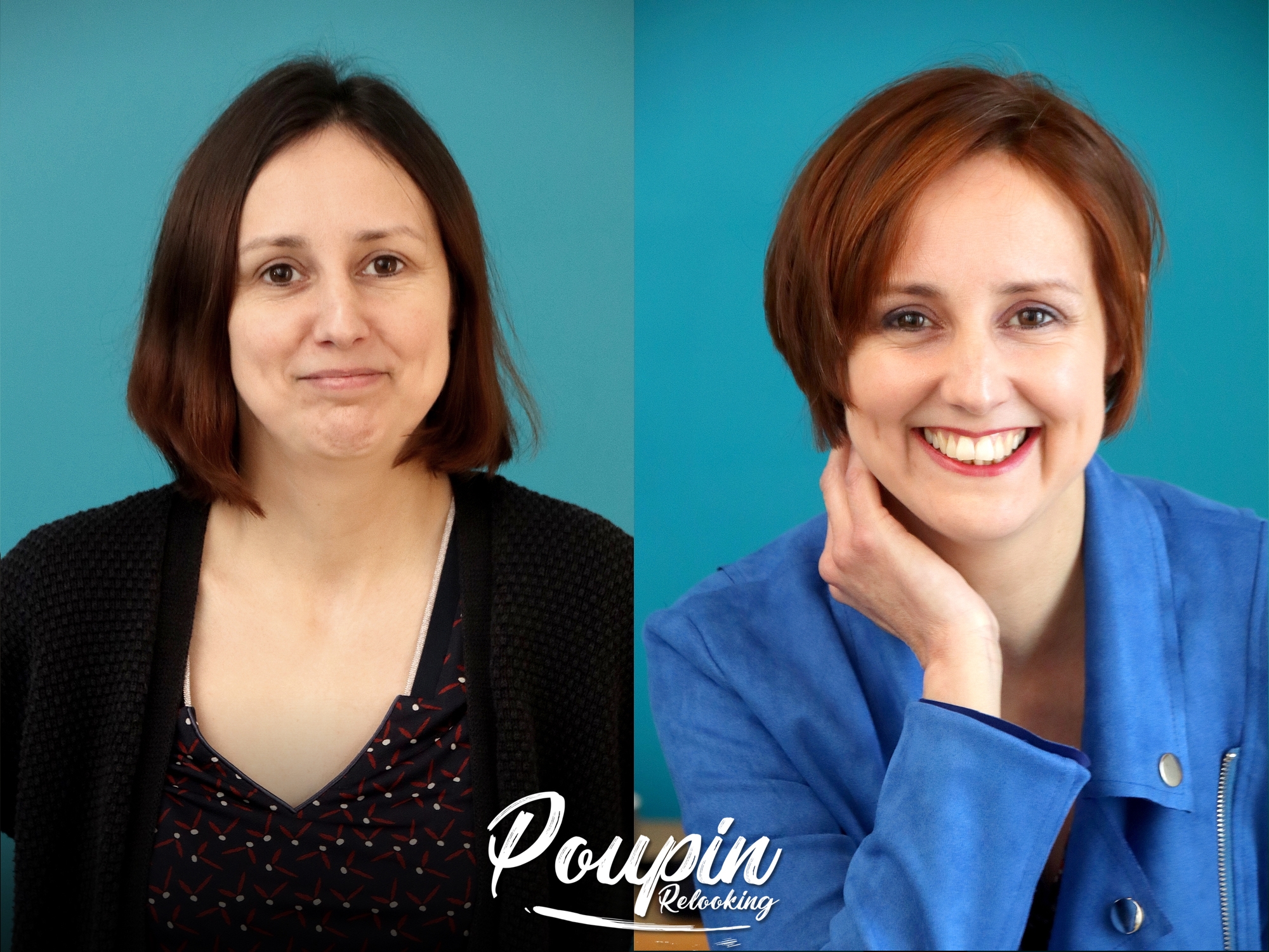 Relooking visage de Laurence à Serigny - 33 ans