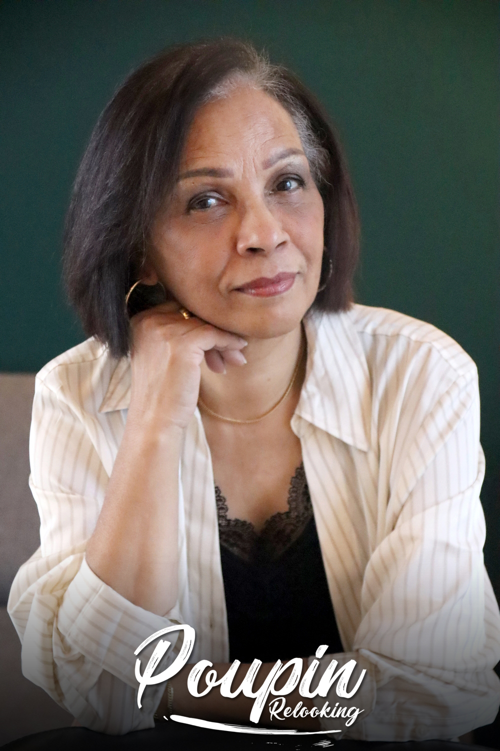 Relooking visage de Marie à Ferrieres - 65 ans