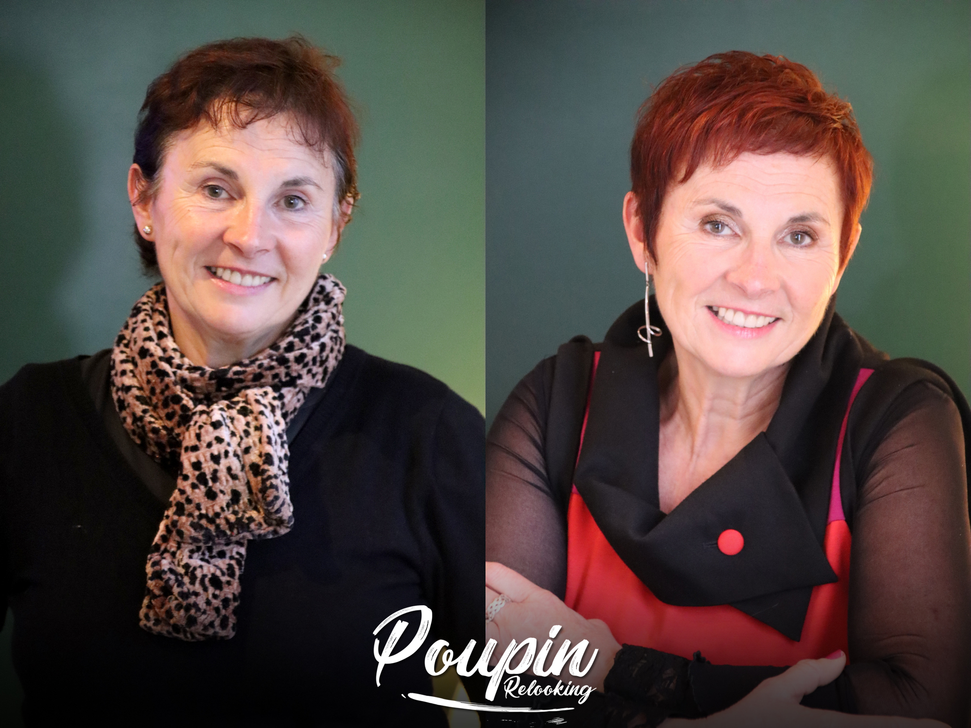 Relooking visage de Muriel à Gue Dalere - 58 ans