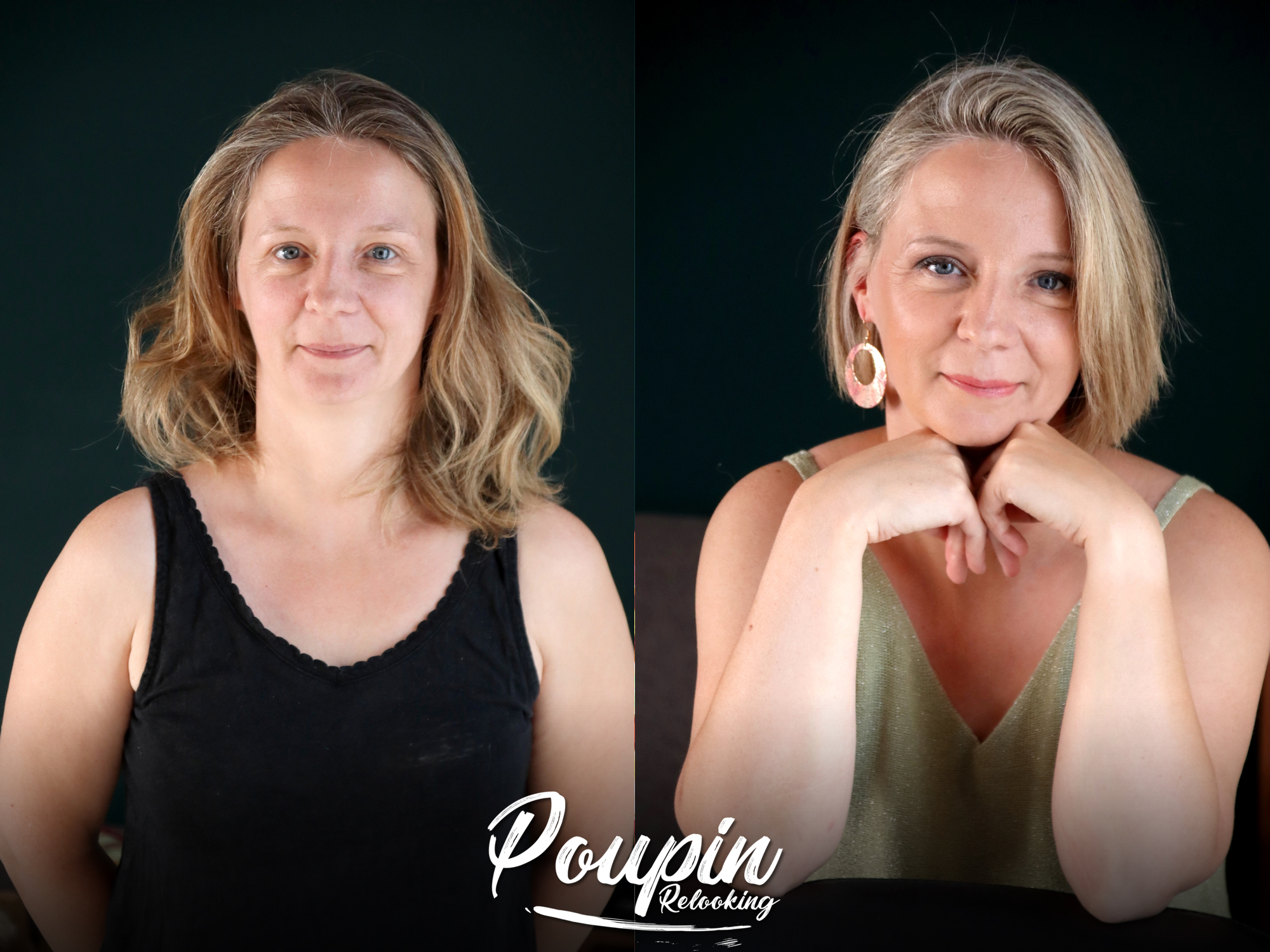 Relooking visage de Sabrina à Fontenay Le Comte - 41 ans