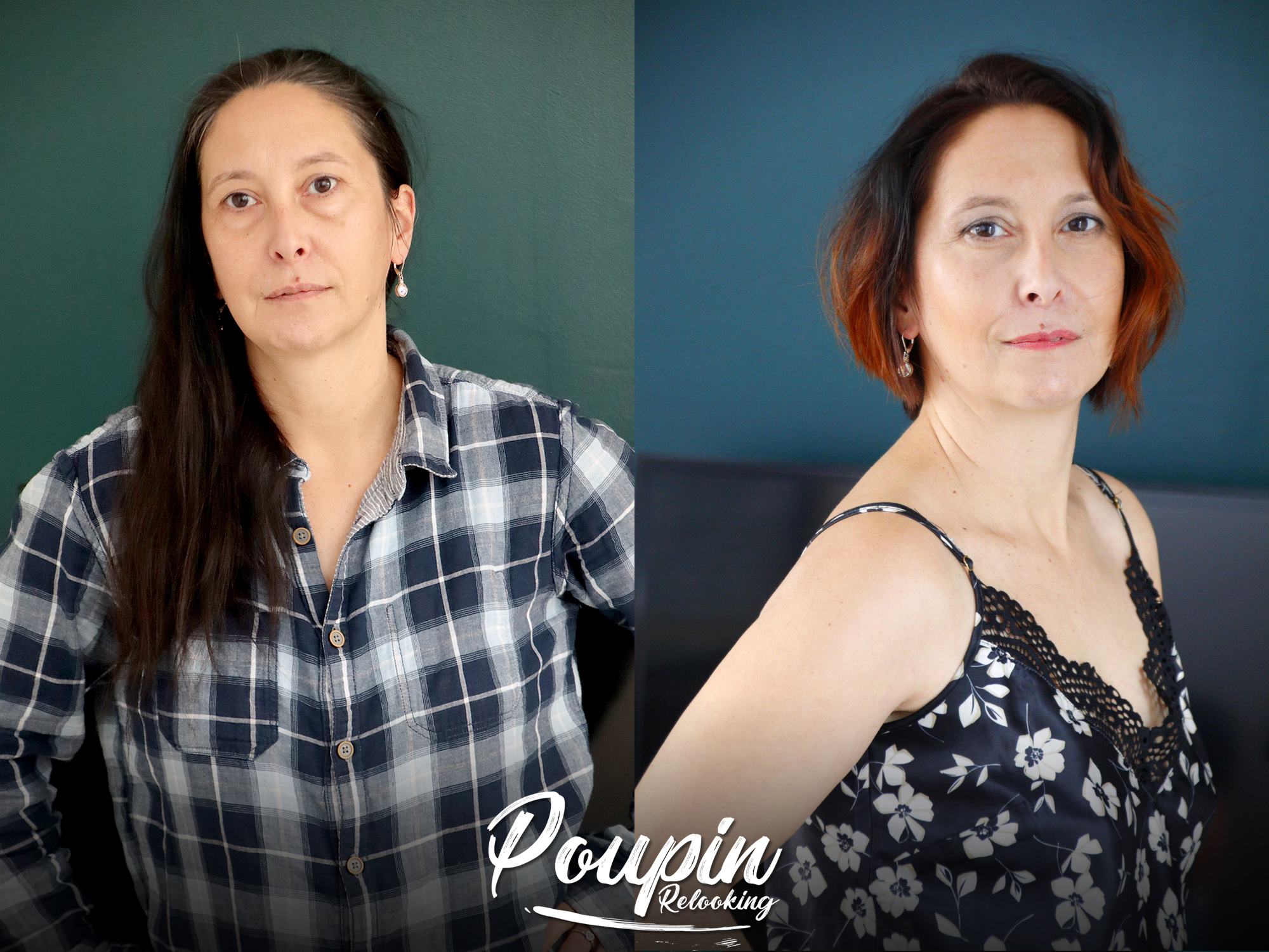 Relooking visage de Sonia à Saint Christophe - 44 ans