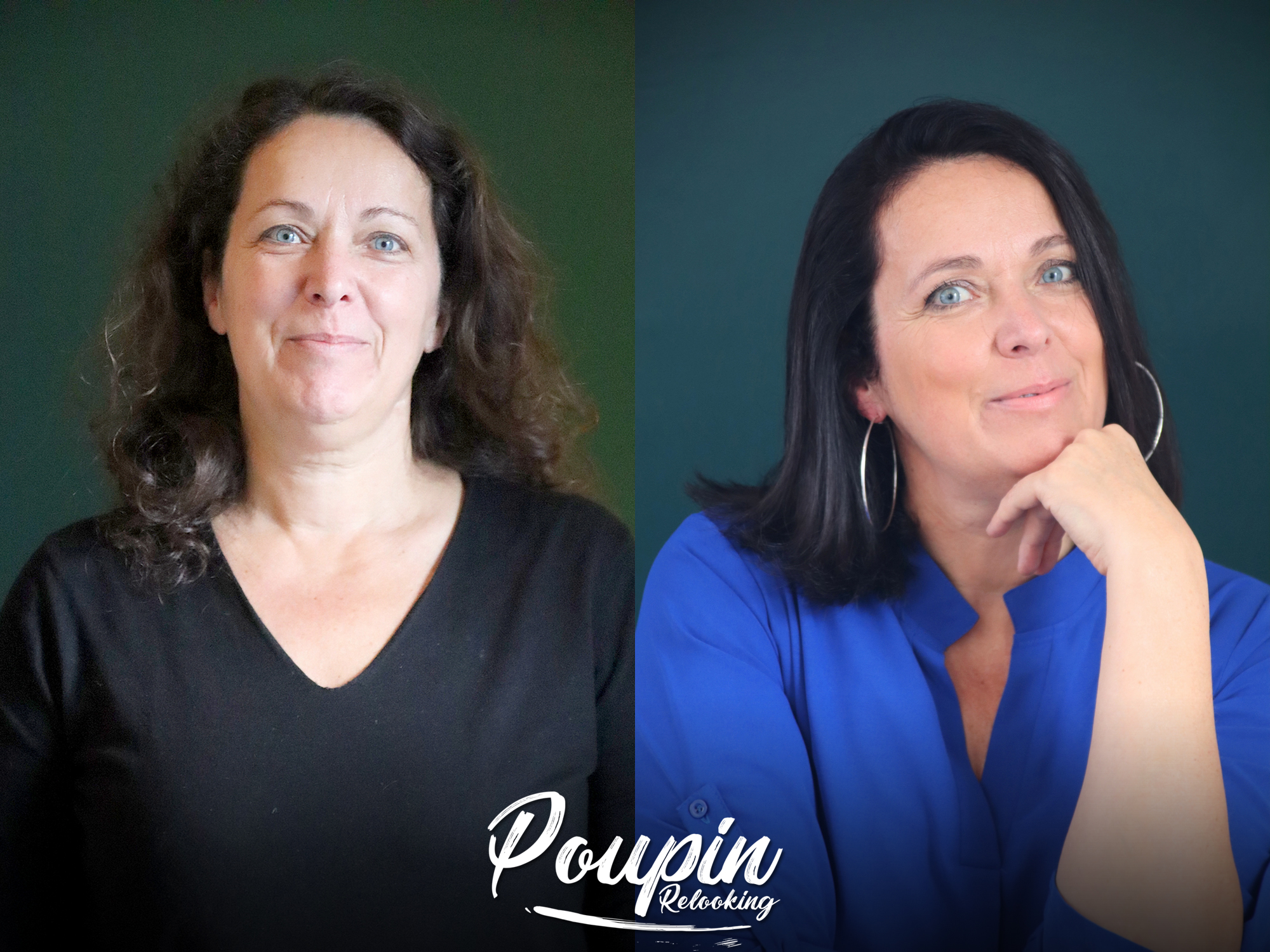 Relooking visage de Sylvie en Vendee - 49 ans